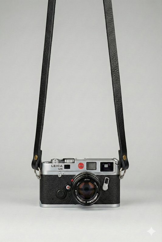 Minimal 2 - Leather strap for vintage camera. 