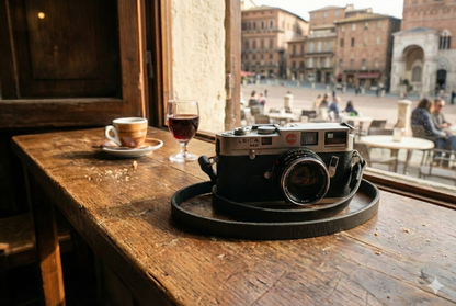 Minimal 2 - Leather strap for vintage camera. 