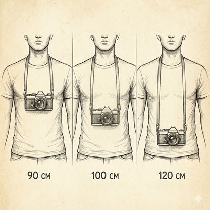 Agrigento – Kameragurt aus Leder