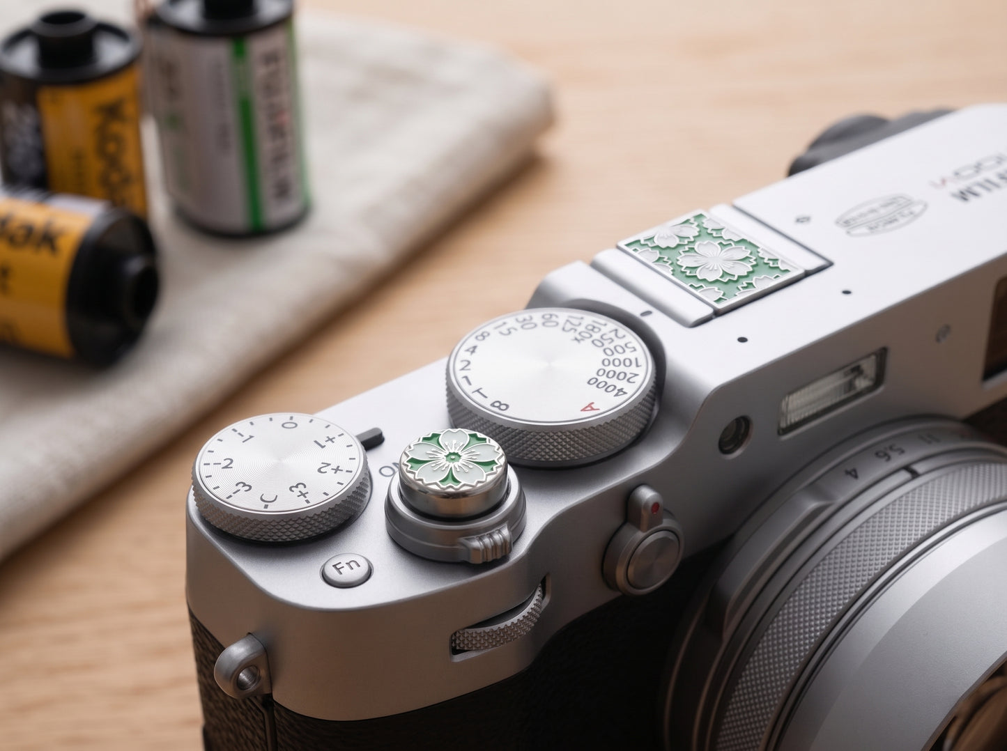 Hot Shoe Cover + Shutter Release Button
