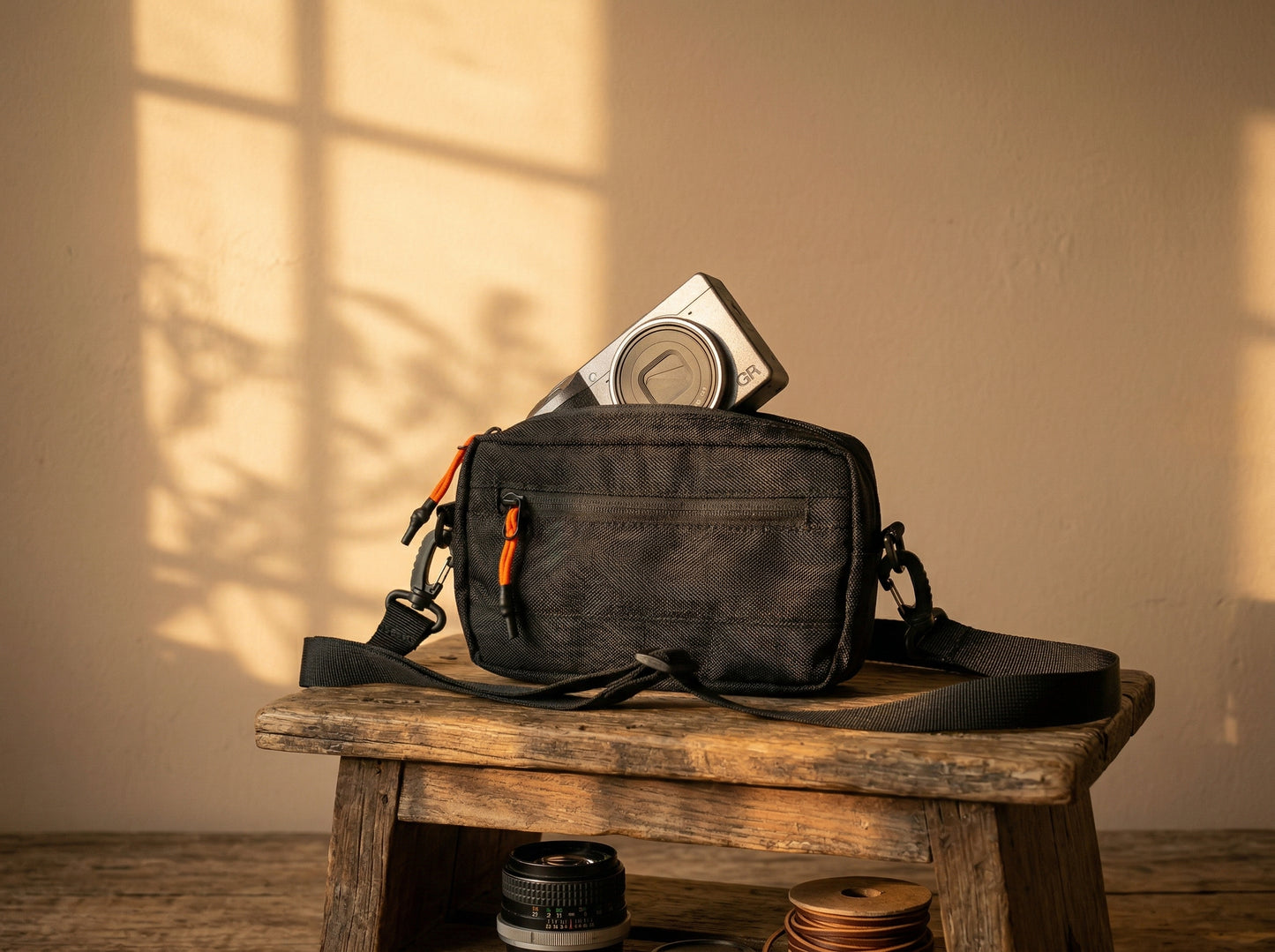 Borsa marsupio Fuji X100VI / Ricoh GR IV / Compatte