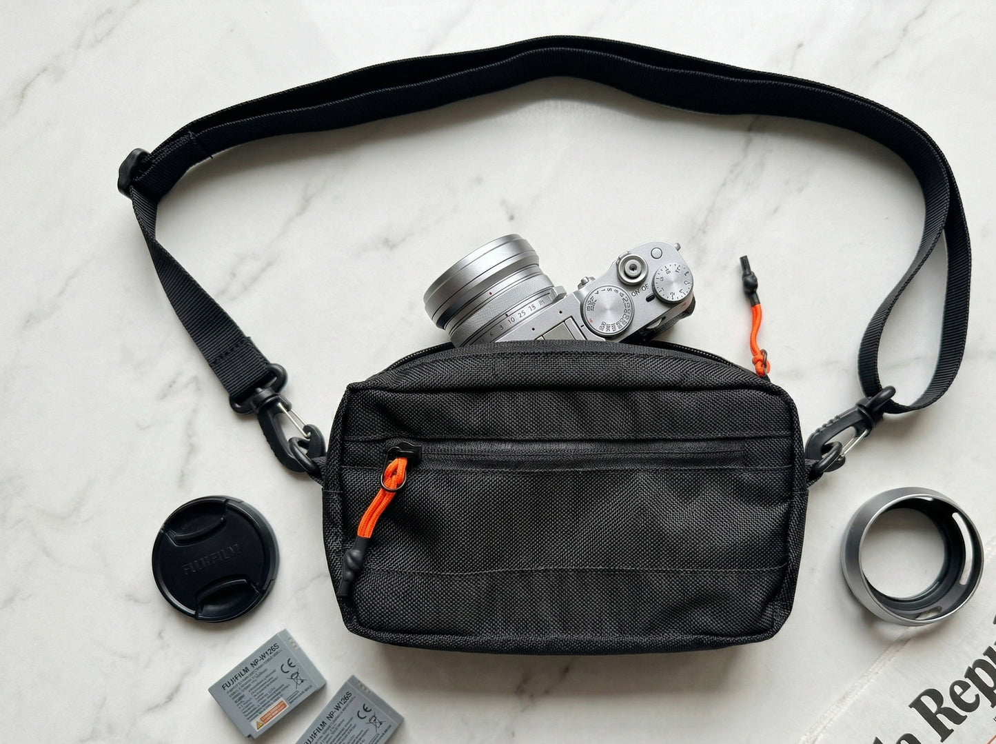 Borsa marsupio Fuji X100VI / Ricoh GR IV / Compatte