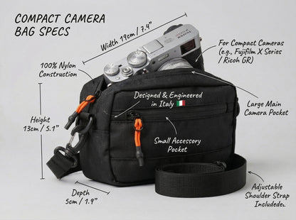 Borsa marsupio Fuji X100VI / Ricoh GR IV / Compatte